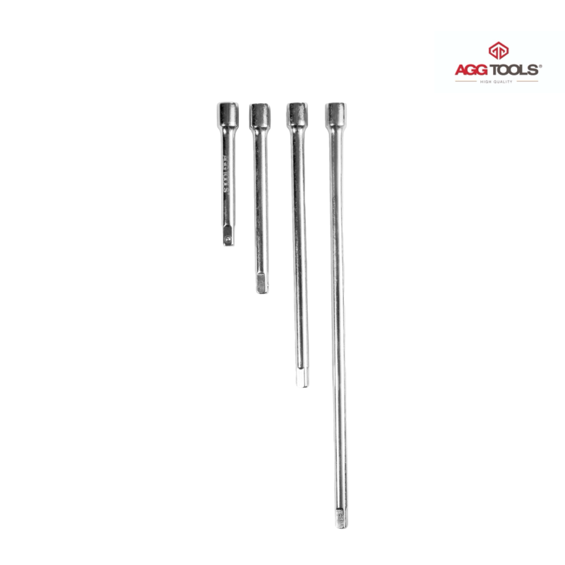 EXTENCION CROMADA 4 PZAS.  1/4