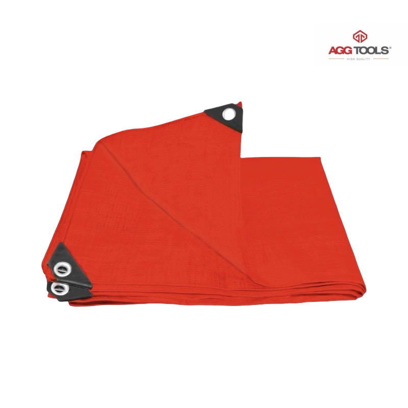 LONA USO RUDO ROJA 9X9MTRS