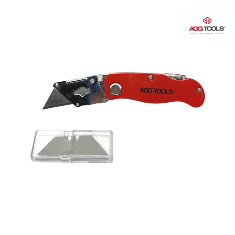 NAVAJA CUTTER PLEGABLE ALUMINIO  5NAVAJAS