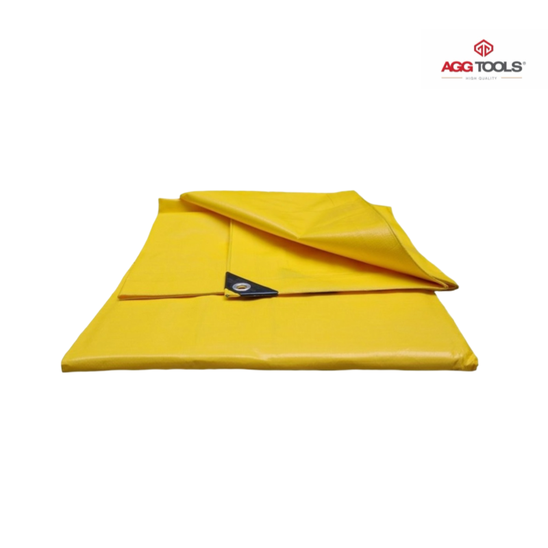LONA USO RUDO AMARILLA 4X5MTRS